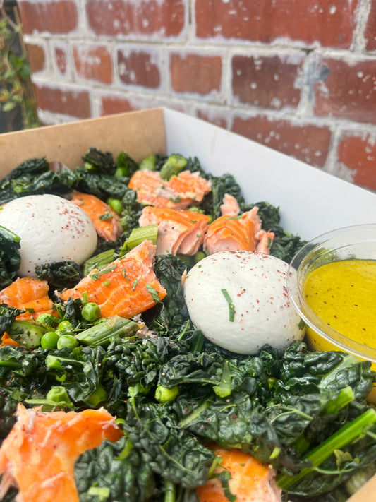 Lunch Salad Box - Smoked Salmon Salad (GF)