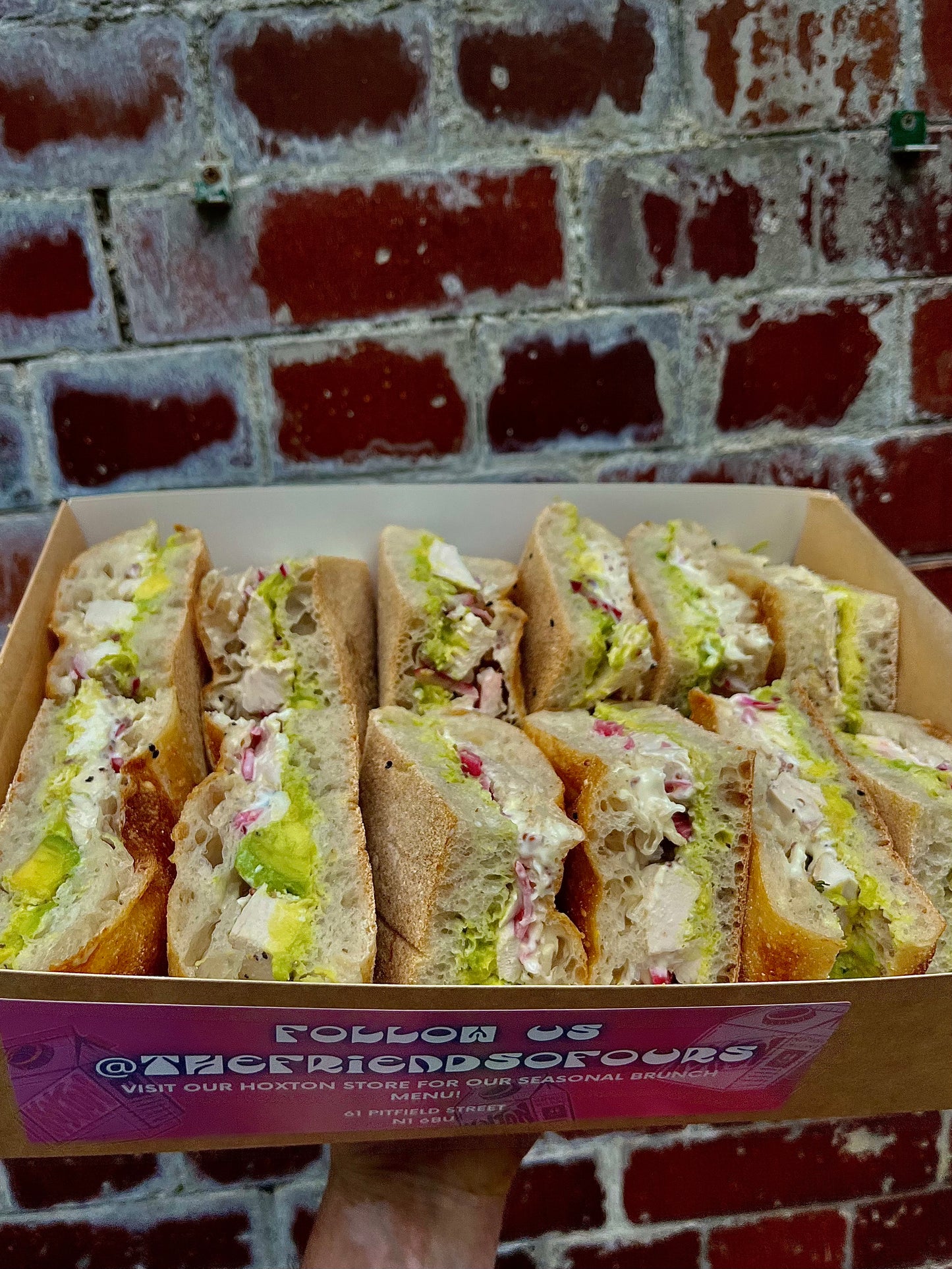 Lunch Pide Box - Poached Chicken & Avocado